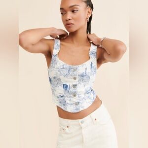 Levis XS Alani Corset top